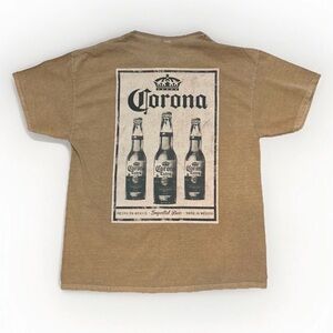 NWOT - Abercrombie & Fitch - Corona Extra Vintage Style Brown Tee- XL